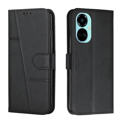 Stitching Calf Texture Buckle Leather Phone Case, For Tecno Camon 19 Neo, For Tecno Camon 19 Pro 5G, For Tecno Spark 9 Pro, For Infinix Note 12 5G / 12 Pro, For Tecno Spark 9T, For Infinix Note 12 VIP, For Infinix Note 12i, For Infinix Smart 6 Plus