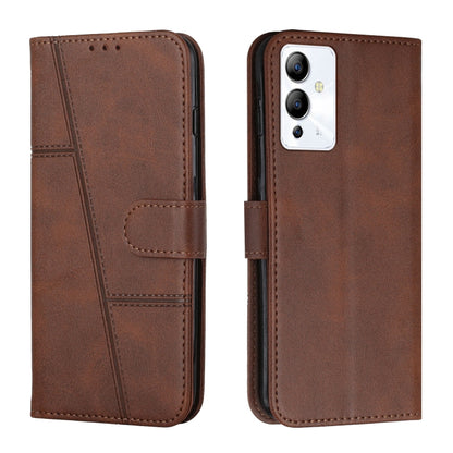Stitching Calf Texture Buckle Leather Phone Case, For Tecno Camon 19 Neo, For Tecno Camon 19 Pro 5G, For Tecno Spark 9 Pro, For Infinix Note 12 5G / 12 Pro, For Tecno Spark 9T, For Infinix Note 12 VIP, For Infinix Note 12i, For Infinix Smart 6 Plus