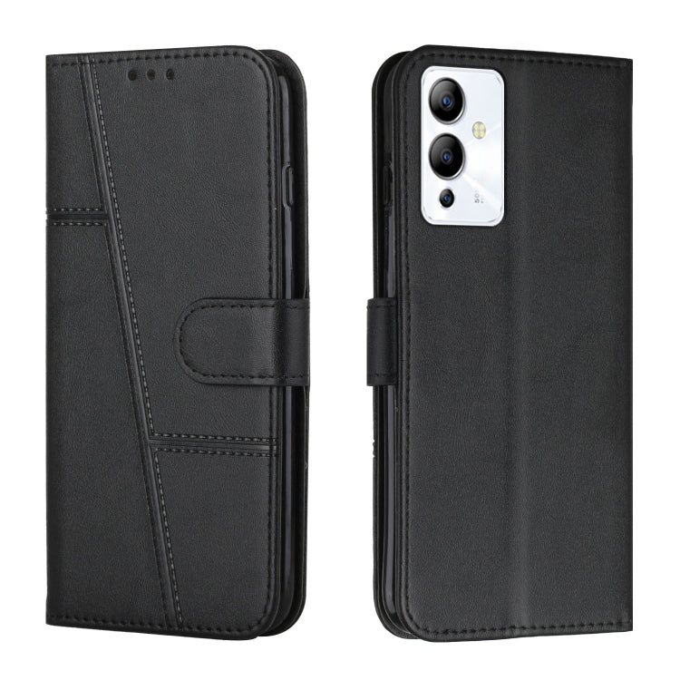 Stitching Calf Texture Buckle Leather Phone Case, For Tecno Camon 19 Neo, For Tecno Camon 19 Pro 5G, For Tecno Spark 9 Pro, For Infinix Note 12 5G / 12 Pro, For Tecno Spark 9T, For Infinix Note 12 VIP, For Infinix Note 12i, For Infinix Smart 6 Plus