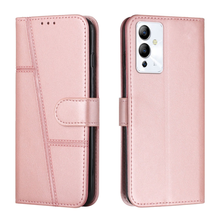 Stitching Calf Texture Buckle Leather Phone Case, For Tecno Camon 19 Neo, For Tecno Camon 19 Pro 5G, For Tecno Spark 9 Pro, For Infinix Note 12 5G / 12 Pro, For Tecno Spark 9T, For Infinix Note 12 VIP, For Infinix Note 12i, For Infinix Smart 6 Plus