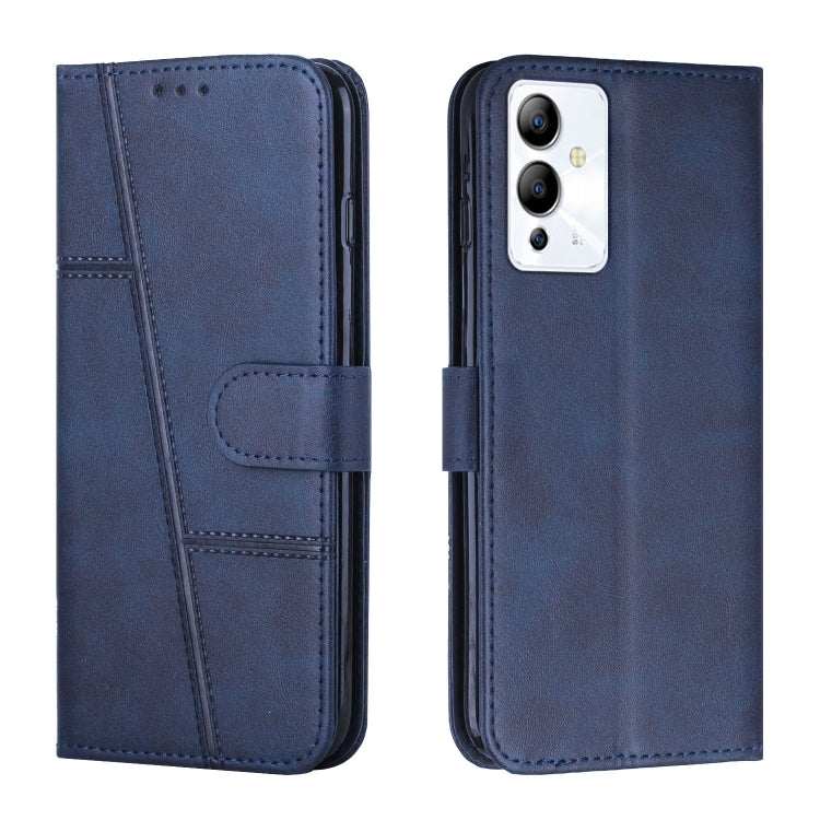 Stitching Calf Texture Buckle Leather Phone Case, For Tecno Camon 19 Neo, For Tecno Camon 19 Pro 5G, For Tecno Spark 9 Pro, For Infinix Note 12 5G / 12 Pro, For Tecno Spark 9T, For Infinix Note 12 VIP, For Infinix Note 12i, For Infinix Smart 6 Plus