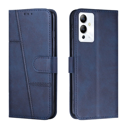 Stitching Calf Texture Buckle Leather Phone Case, For Tecno Camon 19 Neo, For Tecno Camon 19 Pro 5G, For Tecno Spark 9 Pro, For Infinix Note 12 5G / 12 Pro, For Tecno Spark 9T, For Infinix Note 12 VIP, For Infinix Note 12i, For Infinix Smart 6 Plus
