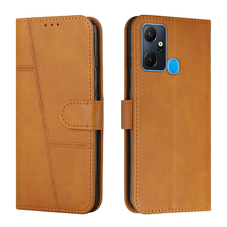 Stitching Calf Texture Buckle Leather Phone Case, For Tecno Camon 19 Neo, For Tecno Camon 19 Pro 5G, For Tecno Spark 9 Pro, For Infinix Note 12 5G / 12 Pro, For Tecno Spark 9T, For Infinix Note 12 VIP, For Infinix Note 12i, For Infinix Smart 6 Plus