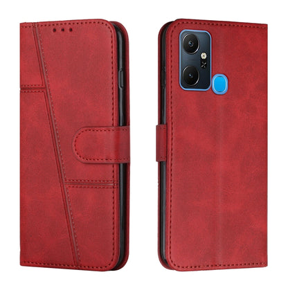 Stitching Calf Texture Buckle Leather Phone Case, For Tecno Camon 19 Neo, For Tecno Camon 19 Pro 5G, For Tecno Spark 9 Pro, For Infinix Note 12 5G / 12 Pro, For Tecno Spark 9T, For Infinix Note 12 VIP, For Infinix Note 12i, For Infinix Smart 6 Plus