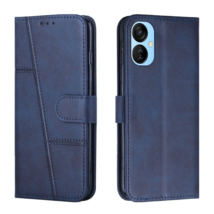 Stitching Calf Texture Buckle Leather Phone Case, For Tecno Camon 19 Neo, For Tecno Camon 19 Pro 5G, For Tecno Spark 9 Pro, For Infinix Note 12 5G / 12 Pro, For Tecno Spark 9T, For Infinix Note 12 VIP, For Infinix Note 12i, For Infinix Smart 6 Plus