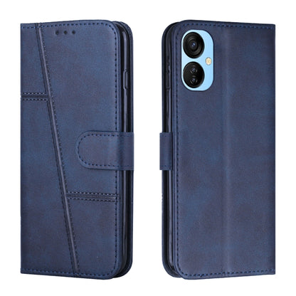 Stitching Calf Texture Buckle Leather Phone Case, For Tecno Camon 19 Neo, For Tecno Camon 19 Pro 5G, For Tecno Spark 9 Pro, For Infinix Note 12 5G / 12 Pro, For Tecno Spark 9T, For Infinix Note 12 VIP, For Infinix Note 12i, For Infinix Smart 6 Plus