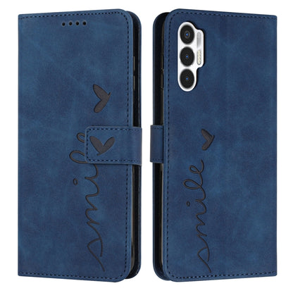 Skin Feel Heart Pattern Leather Phone Case, For Tecno Camon 19, For Tecno Camon 19 Neo, For Tecno Camon 19 Pro 5G, For Tecno Spark 9 Pro, For Tecno Spark 9T, For Tecno Pova 3