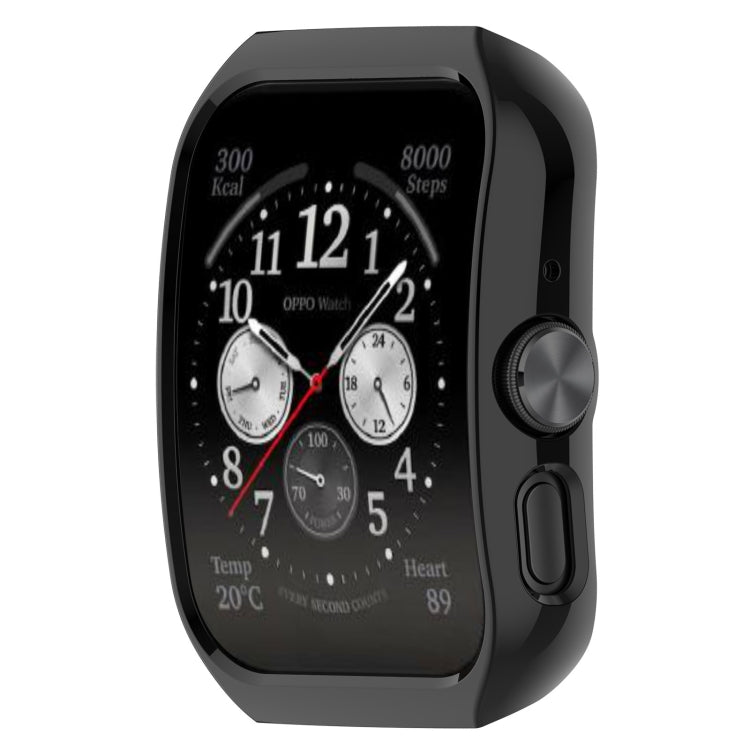 Hydrogel Film PC Hollow Protective Case, For OPPO Watch 4 Pro / 3 Pro