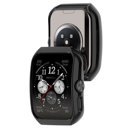 Hydrogel Film PC Hollow Protective Case, For OPPO Watch 4 Pro / 3 Pro