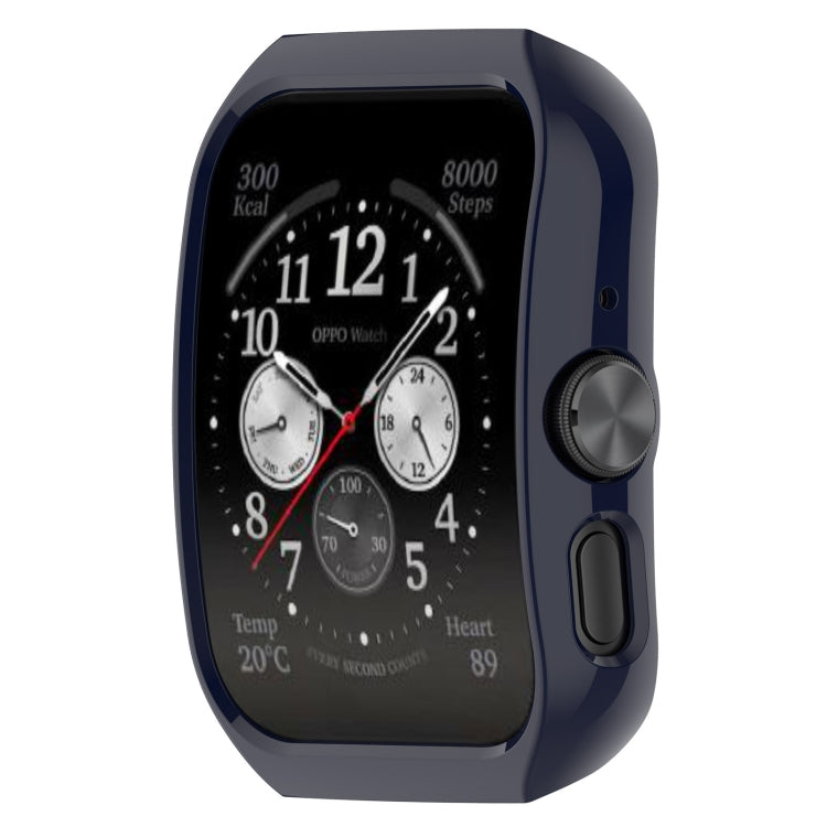 Hydrogel Film PC Hollow Protective Case, For OPPO Watch 4 Pro / 3 Pro