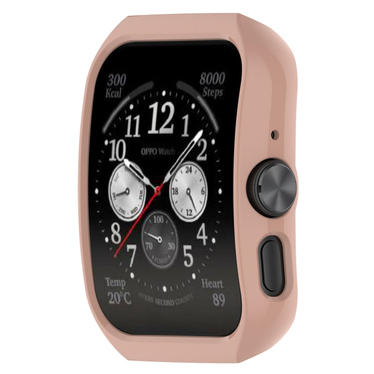 Hydrogel Film PC Hollow Protective Case, For OPPO Watch 4 Pro / 3 Pro