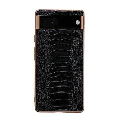 Genuine Leather Weilai Series Nano Electroplating Phone Case, For Google Pixel 6, For Google Pixel 6 Pro, For Google Pixel 7, For Google Pixel 7 Pro