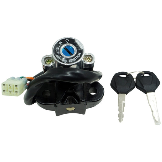 Clé de contact de moto, serrure de porte électrique pour GSXR600 7500 GSF600 1200, interrupteur d'allumage de moto