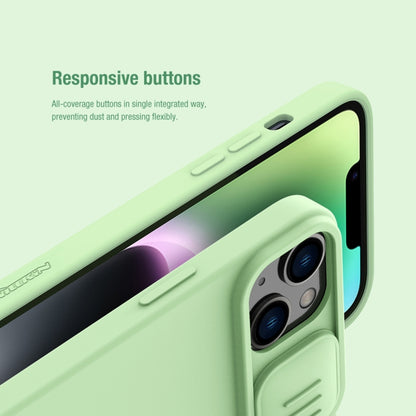 NILLKIN CamShield Liquid Silicone Phone Case, For iPhone 14