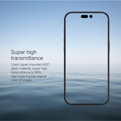 NILLKIN H 0.33mm 9H Explosion-proof Tempered Glass Film, For iPhone 14 Pro, For iPhone 14 Pro Max
