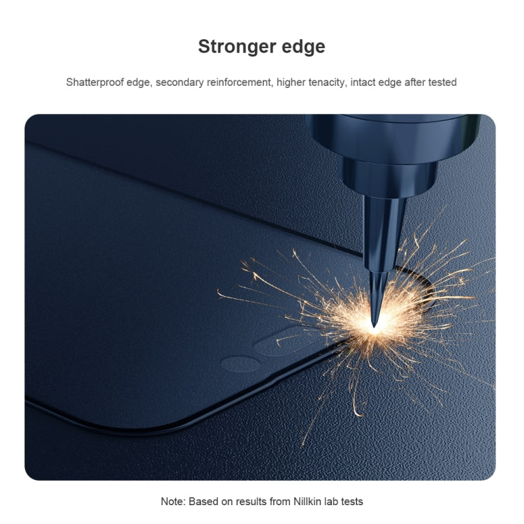 NILLKIN Fog Mirror 0.33mm 9H Full Screen Matte Tempered Glass Film, For iPhone 14 Pro