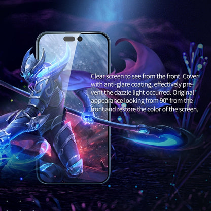 NILLKIN Guardian Full Coverage Privacy Tempered Glass Film, For iPhone 14 Pro