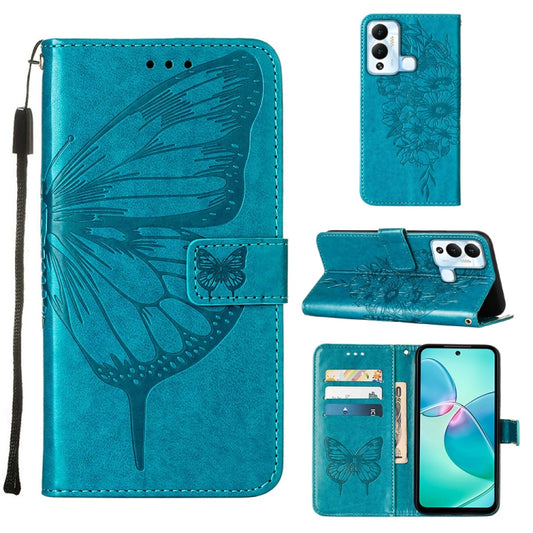 Embossed Butterfly Flip Leather Phone Case, For Infinix Hot 12 Play/Hot 12 Play NFC X6816C, For Infinix Hot 12i X665, For Infinix Hot 12 X6817, For Infinix Note 12 Pro 4G, For Infinix Note 12 Pro 5G, For Infinix Note 12 G96                             ...