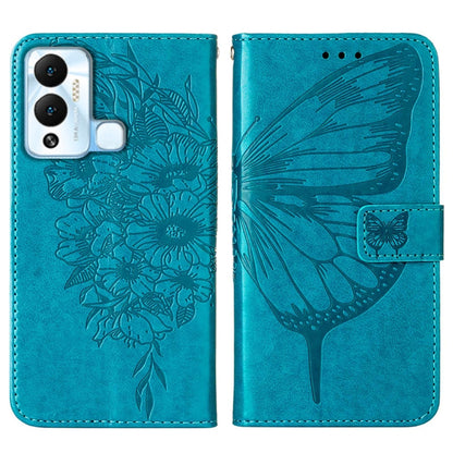 Embossed Butterfly Flip Leather Phone Case, For Infinix Hot 12 Play/Hot 12 Play NFC X6816C, For Infinix Hot 12i X665, For Infinix Hot 12 X6817, For Infinix Note 12 Pro 4G, For Infinix Note 12 Pro 5G, For Infinix Note 12 G96                             ...