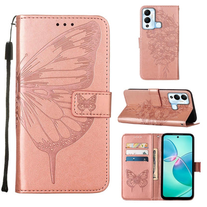 Embossed Butterfly Flip Leather Phone Case, For Infinix Hot 12 Play/Hot 12 Play NFC X6816C, For Infinix Hot 12i X665, For Infinix Hot 12 X6817, For Infinix Note 12 Pro 4G, For Infinix Note 12 Pro 5G, For Infinix Note 12 G96                             ...