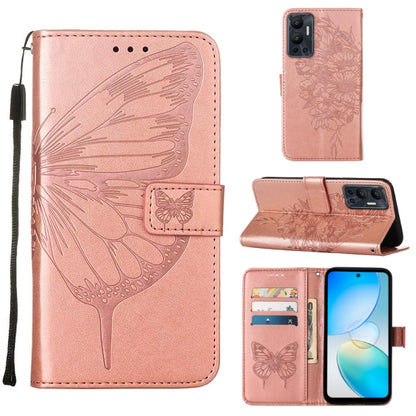 Embossed Butterfly Flip Leather Phone Case, For Infinix Hot 12 Play/Hot 12 Play NFC X6816C, For Infinix Hot 12i X665, For Infinix Hot 12 X6817, For Infinix Note 12 Pro 4G, For Infinix Note 12 Pro 5G, For Infinix Note 12 G96                             ...