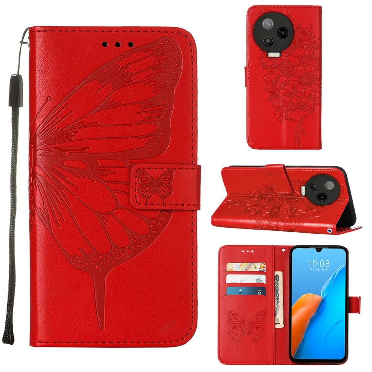 Embossed Butterfly Flip Leather Phone Case, For Infinix Hot 12 Play/Hot 12 Play NFC X6816C, For Infinix Hot 12i X665, For Infinix Hot 12 X6817, For Infinix Note 12 Pro 4G, For Infinix Note 12 Pro 5G, For Infinix Note 12 G96                             ...