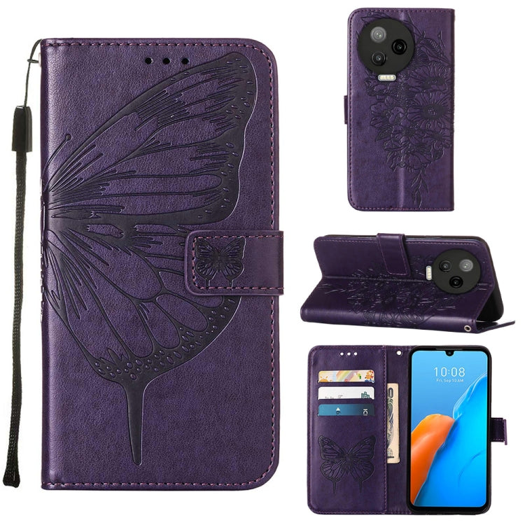 Embossed Butterfly Flip Leather Phone Case, For Infinix Hot 12 Play/Hot 12 Play NFC X6816C, For Infinix Hot 12i X665, For Infinix Hot 12 X6817, For Infinix Note 12 Pro 4G, For Infinix Note 12 Pro 5G, For Infinix Note 12 G96                             ...