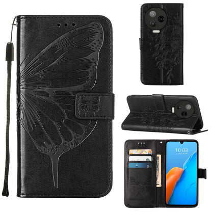 Embossed Butterfly Flip Leather Phone Case, For Infinix Hot 12 Play/Hot 12 Play NFC X6816C, For Infinix Hot 12i X665, For Infinix Hot 12 X6817, For Infinix Note 12 Pro 4G, For Infinix Note 12 Pro 5G, For Infinix Note 12 G96                             ...
