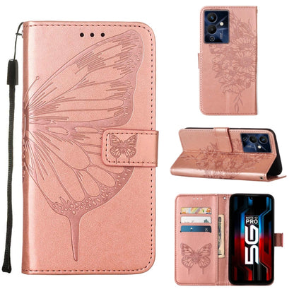 Embossed Butterfly Flip Leather Phone Case, For Infinix Hot 12 Play/Hot 12 Play NFC X6816C, For Infinix Hot 12i X665, For Infinix Hot 12 X6817, For Infinix Note 12 Pro 4G, For Infinix Note 12 Pro 5G, For Infinix Note 12 G96                             ...