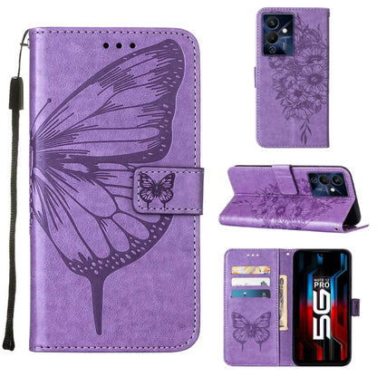 Embossed Butterfly Flip Leather Phone Case, For Infinix Hot 12 Play/Hot 12 Play NFC X6816C, For Infinix Hot 12i X665, For Infinix Hot 12 X6817, For Infinix Note 12 Pro 4G, For Infinix Note 12 Pro 5G, For Infinix Note 12 G96                             ...
