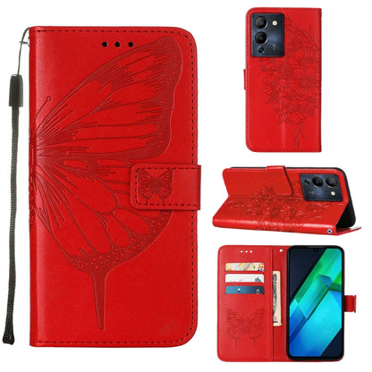 Embossed Butterfly Flip Leather Phone Case, For Infinix Hot 12 Play/Hot 12 Play NFC X6816C, For Infinix Hot 12i X665, For Infinix Hot 12 X6817, For Infinix Note 12 Pro 4G, For Infinix Note 12 Pro 5G, For Infinix Note 12 G96                             ...