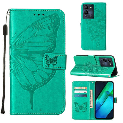 Embossed Butterfly Flip Leather Phone Case, For Infinix Hot 12 Play/Hot 12 Play NFC X6816C, For Infinix Hot 12i X665, For Infinix Hot 12 X6817, For Infinix Note 12 Pro 4G, For Infinix Note 12 Pro 5G, For Infinix Note 12 G96                             ...