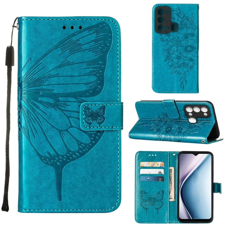 Embossed Butterfly Flip Leather Phone Case, For Infinix Hot 12 Play/Hot 12 Play NFC X6816C, For Infinix Hot 12i X665, For Infinix Hot 12 X6817, For Infinix Note 12 Pro 4G, For Infinix Note 12 Pro 5G, For Infinix Note 12 G96                             ...