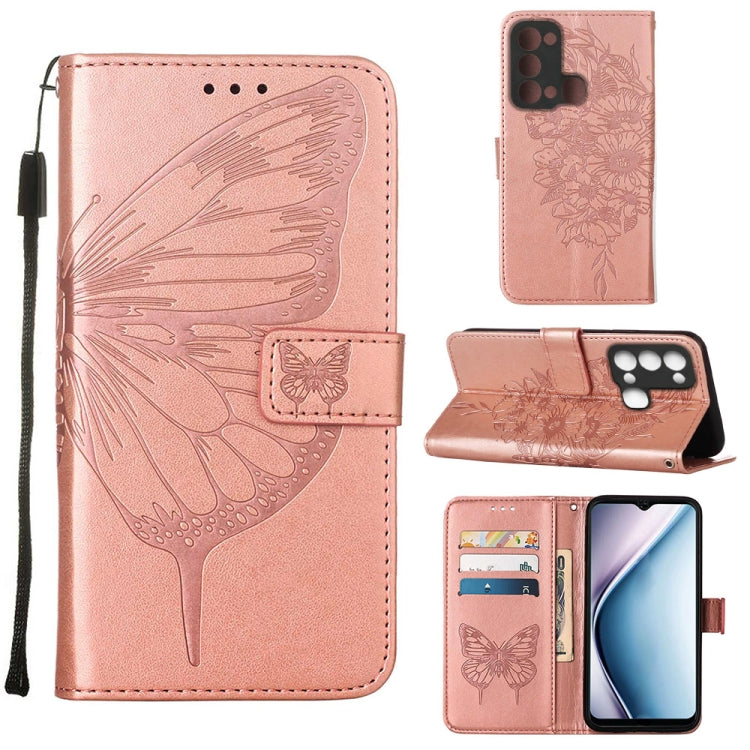 Embossed Butterfly Flip Leather Phone Case, For Infinix Hot 12 Play/Hot 12 Play NFC X6816C, For Infinix Hot 12i X665, For Infinix Hot 12 X6817, For Infinix Note 12 Pro 4G, For Infinix Note 12 Pro 5G, For Infinix Note 12 G96                             ...