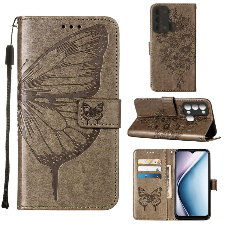 Embossed Butterfly Flip Leather Phone Case, For Infinix Hot 12 Play/Hot 12 Play NFC X6816C, For Infinix Hot 12i X665, For Infinix Hot 12 X6817, For Infinix Note 12 Pro 4G, For Infinix Note 12 Pro 5G, For Infinix Note 12 G96                             ...