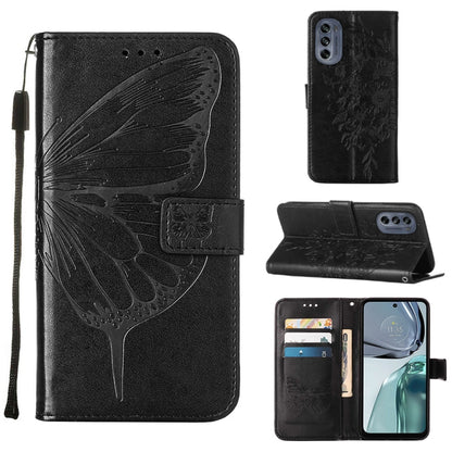 Embossed Butterfly Flip Leather Phone Case, For Infinix Hot 12 Play/Hot 12 Play NFC X6816C, For Infinix Hot 12i X665, For Infinix Hot 12 X6817, For Infinix Note 12 Pro 4G, For Infinix Note 12 Pro 5G, For Infinix Note 12 G96                             ...