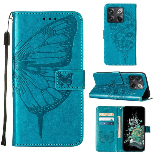 Embossed Butterfly Flip Leather Phone Case, For OnePlus 10T 5G Global, For Tecno Camon 19, For Tecno Camon 19 NEO, For Tecno Camon 19 Pro 5G, For Tecno POP 6, For Tecno Pova 3/LE7, For Tecno Spark 9 Pro/Spark 9T, For vivo S10e 5G/V23e 4G/V23E 5G/Y75 4G...
