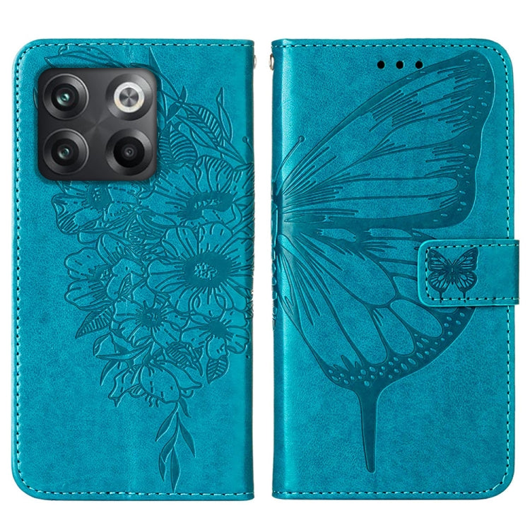 Embossed Butterfly Flip Leather Phone Case, For OnePlus 10T 5G Global, For Tecno Camon 19, For Tecno Camon 19 NEO, For Tecno Camon 19 Pro 5G, For Tecno POP 6, For Tecno Pova 3/LE7, For Tecno Spark 9 Pro/Spark 9T, For vivo S10e 5G/V23e 4G/V23E 5G/Y75 4G...