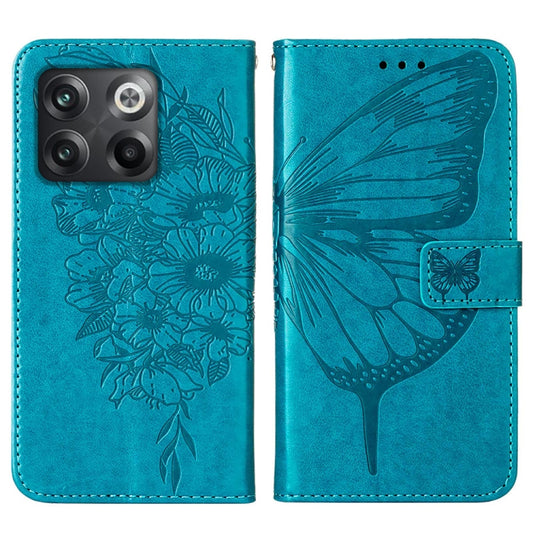 Embossed Butterfly Flip Leather Phone Case, For OnePlus 10T 5G Global, For Tecno Camon 19, For Tecno Camon 19 NEO, For Tecno Camon 19 Pro 5G, For Tecno POP 6, For Tecno Pova 3/LE7, For Tecno Spark 9 Pro/Spark 9T, For vivo S10e 5G/V23e 4G/V23E 5G/Y75 4G...