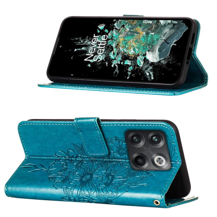 Embossed Butterfly Flip Leather Phone Case, For OnePlus 10T 5G Global, For Tecno Camon 19, For Tecno Camon 19 NEO, For Tecno Camon 19 Pro 5G, For Tecno POP 6, For Tecno Pova 3/LE7, For Tecno Spark 9 Pro/Spark 9T, For vivo S10e 5G/V23e 4G/V23E 5G/Y75 4G...