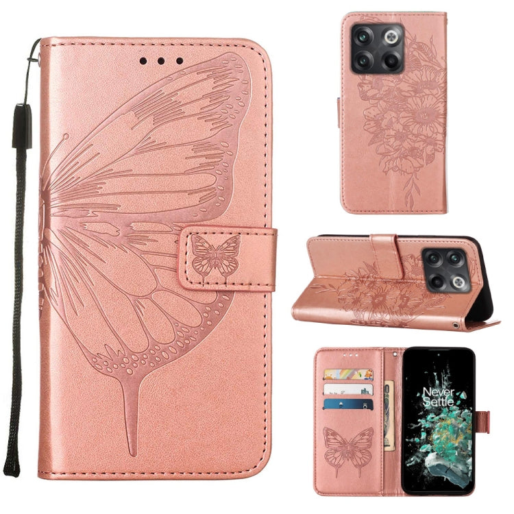 Embossed Butterfly Flip Leather Phone Case, For OnePlus 10T 5G Global, For Tecno Camon 19, For Tecno Camon 19 NEO, For Tecno Camon 19 Pro 5G, For Tecno POP 6, For Tecno Pova 3/LE7, For Tecno Spark 9 Pro/Spark 9T, For vivo S10e 5G/V23e 4G/V23E 5G/Y75 4G...