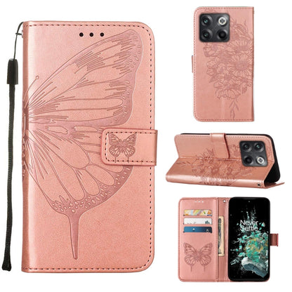 Embossed Butterfly Flip Leather Phone Case, For OnePlus 10T 5G Global, For Tecno Camon 19, For Tecno Camon 19 NEO, For Tecno Camon 19 Pro 5G, For Tecno POP 6, For Tecno Pova 3/LE7, For Tecno Spark 9 Pro/Spark 9T, For vivo S10e 5G/V23e 4G/V23E 5G/Y75 4G...