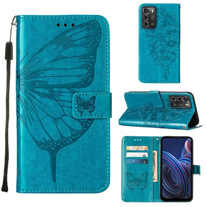 Embossed Butterfly Flip Leather Phone Case, For OnePlus 10T 5G Global, For Tecno Camon 19, For Tecno Camon 19 NEO, For Tecno Camon 19 Pro 5G, For Tecno POP 6, For Tecno Pova 3/LE7, For Tecno Spark 9 Pro/Spark 9T, For vivo S10e 5G/V23e 4G/V23E 5G/Y75 4G...
