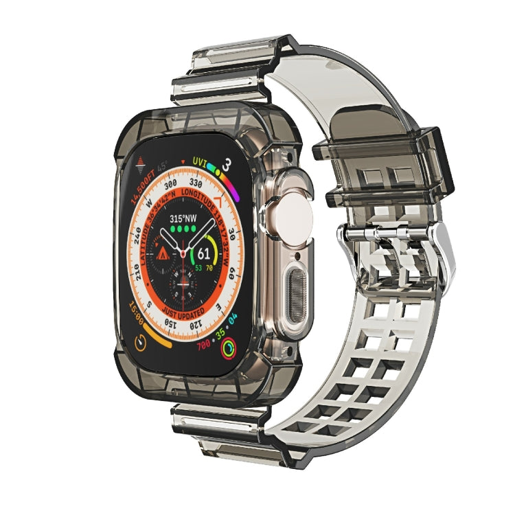 Glacier Transparent TPU Integrated Watch Band, For Apple Watch Ultra 49mm
