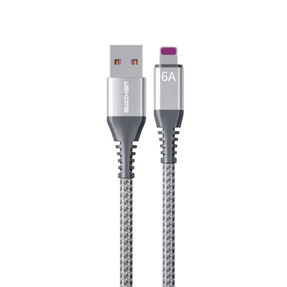 WEKOME WDC-169I Raython Series 6A USB to 8 Pin Fast Charge Data Cable, Length: 1m