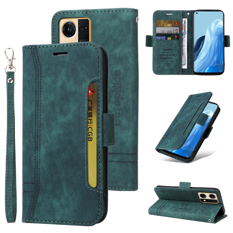 BETOPNICE Dual-side Buckle Leather Phone Case, For vivo S12, For Realme 9i / A96 4G / A76 4G / A36 4G, For OPPO Reno7 / F21 Pro, For Realme GT Neo2 5G CN Version, For vivo S12 Pro / V23 Pro 5G, For OPPO Reno 7 5G Global / Find X5 Lite, For vivo Y76 5G ...