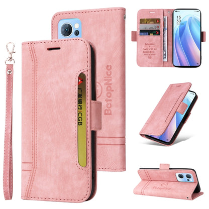 BETOPNICE Dual-side Buckle Leather Phone Case, For vivo S12, For Realme 9i / A96 4G / A76 4G / A36 4G, For OPPO Reno7 / F21 Pro, For Realme GT Neo2 5G CN Version, For vivo S12 Pro / V23 Pro 5G, For OPPO Reno 7 5G Global / Find X5 Lite, For vivo Y76 5G ...