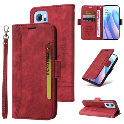 BETOPNICE Dual-side Buckle Leather Phone Case, For vivo S12, For Realme 9i / A96 4G / A76 4G / A36 4G, For OPPO Reno7 / F21 Pro, For Realme GT Neo2 5G CN Version, For vivo S12 Pro / V23 Pro 5G, For OPPO Reno 7 5G Global / Find X5 Lite, For vivo Y76 5G ...