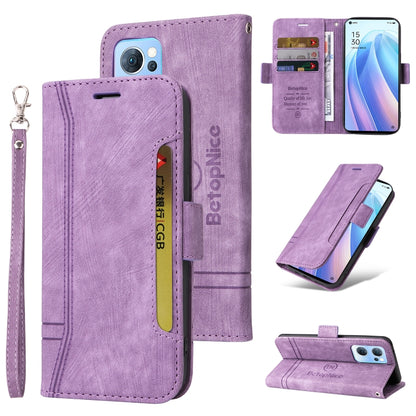 BETOPNICE Dual-side Buckle Leather Phone Case, For vivo S12, For Realme 9i / A96 4G / A76 4G / A36 4G, For OPPO Reno7 / F21 Pro, For Realme GT Neo2 5G CN Version, For vivo S12 Pro / V23 Pro 5G, For OPPO Reno 7 5G Global / Find X5 Lite, For vivo Y76 5G ...
