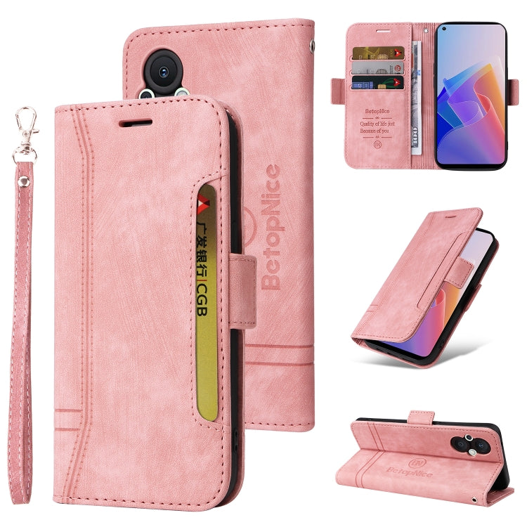 BETOPNICE Dual-side Buckle Leather Phone Case, For vivo S12, For Realme 9i / A96 4G / A76 4G / A36 4G, For OPPO Reno7 / F21 Pro, For Realme GT Neo2 5G CN Version, For vivo S12 Pro / V23 Pro 5G, For OPPO Reno 7 5G Global / Find X5 Lite, For vivo Y76 5G ...